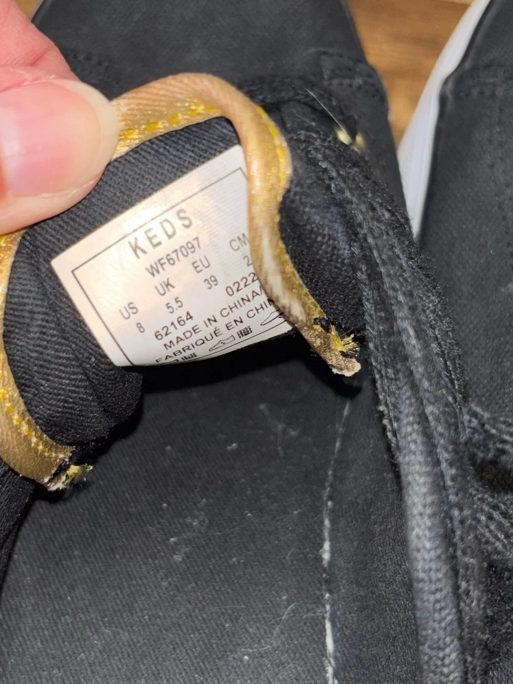 Keds shoe string
